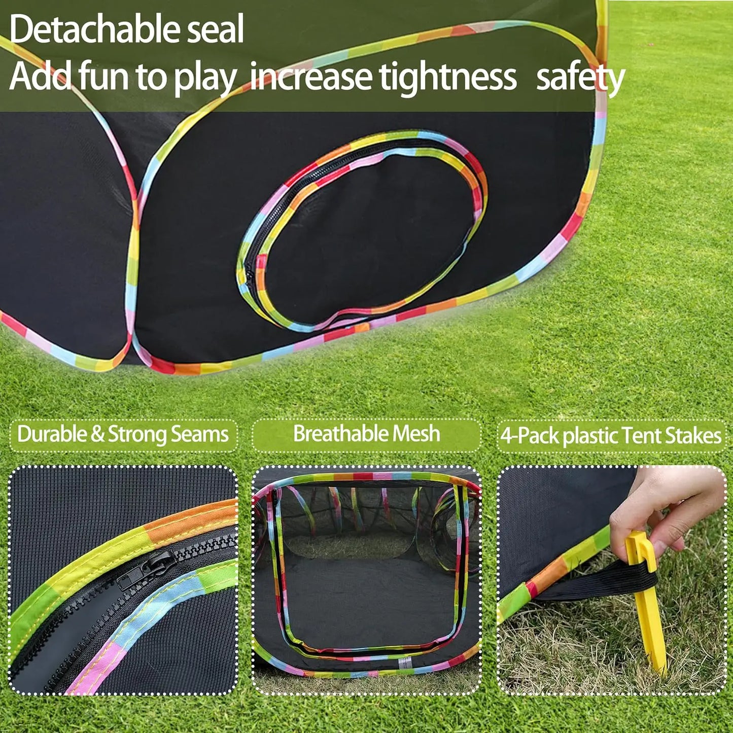 Cat Enclosure Portable Tents and Round Tunnel Playpen Pet Supplies Tunnels Playground Indoor Cats Rabbit Guinea Pig Accessories