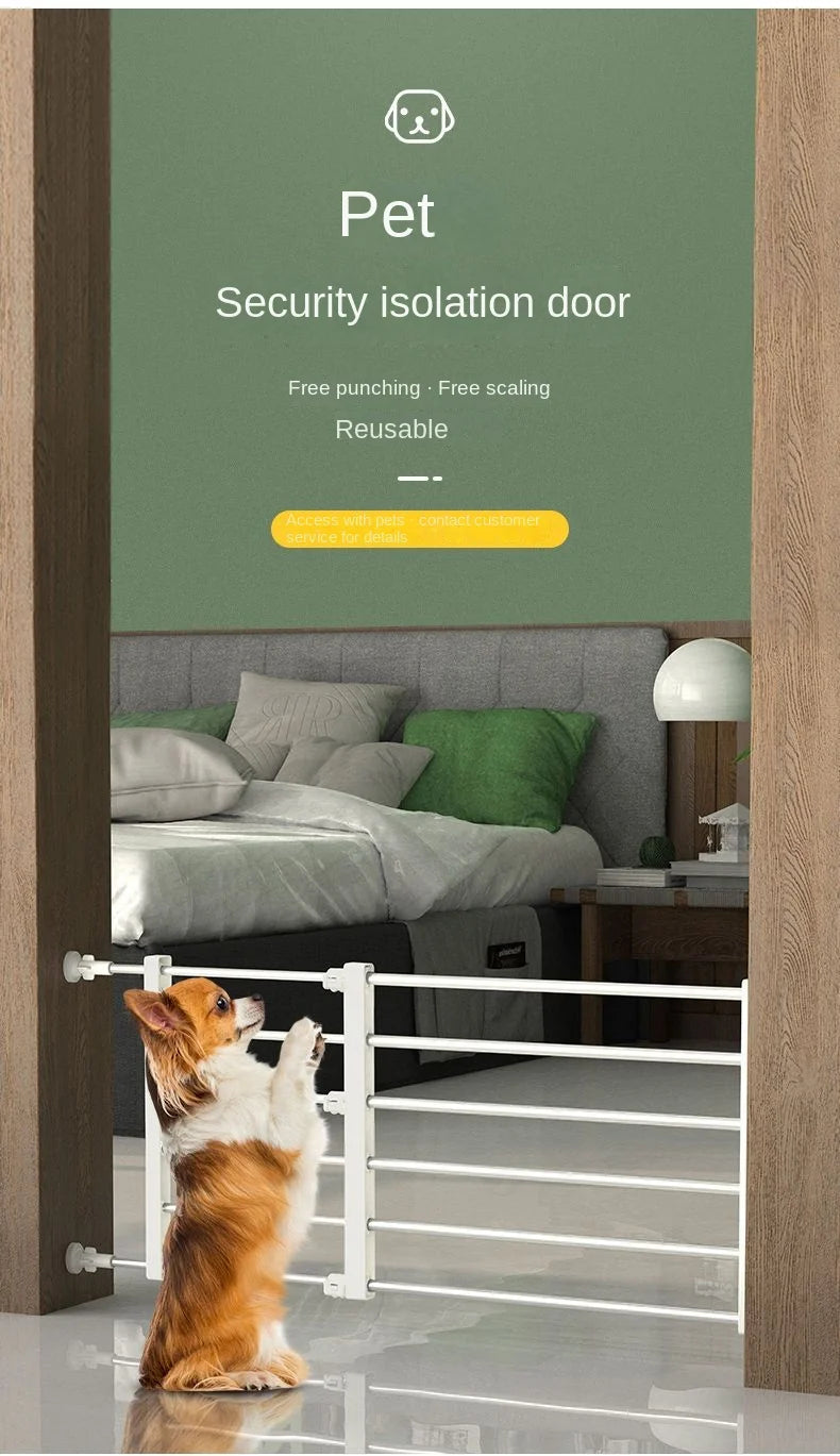 Pet Fence Barrier Gate Fence Cat & Dog Fence Indoor Fence For Medium & Small Dogs Prevents Dogs From Breaking Into Rooms