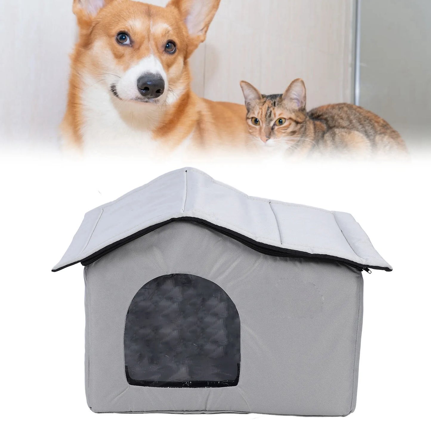 Cat Cooling House Long Lasting Cooling Oxford Cloth Bite Resistant Pet Cooling House for Cat Dog Cat Cooling House