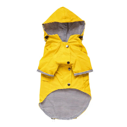 Waterproof Pet Dog Coat Jacket for Medium Large Dogs Fashion Puppy Cat Raincoat Shiba Inu Bulldog Poodle Clothes mascotas Outfit
