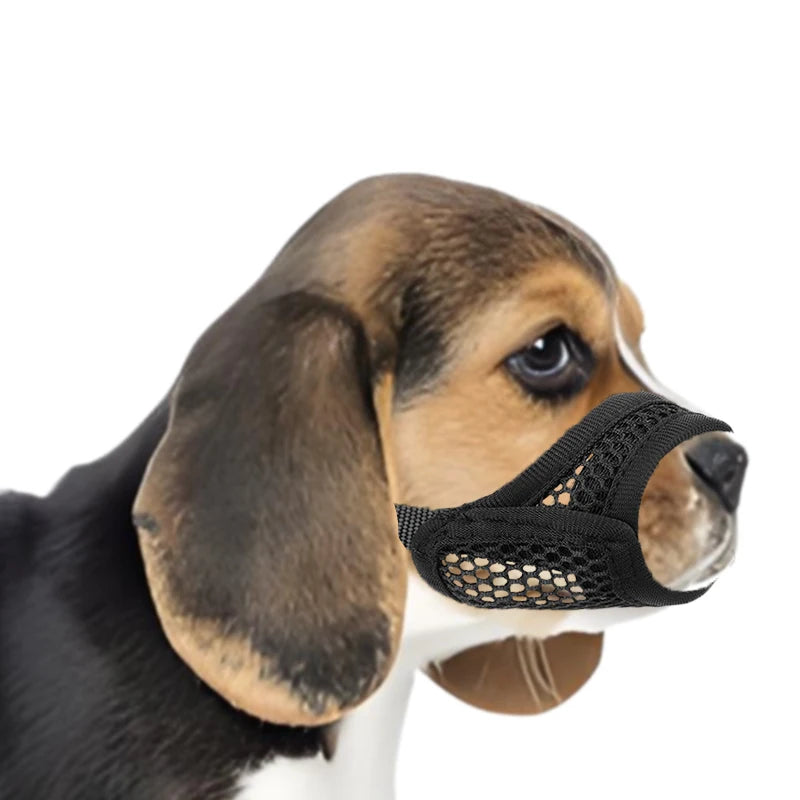 〔CC11〕Mesh Muzzle For Short Snout And Small Medium Dogs Anti-Biting, Focus On Brachycephalic Dogs Like Chihuahua Pomeranian