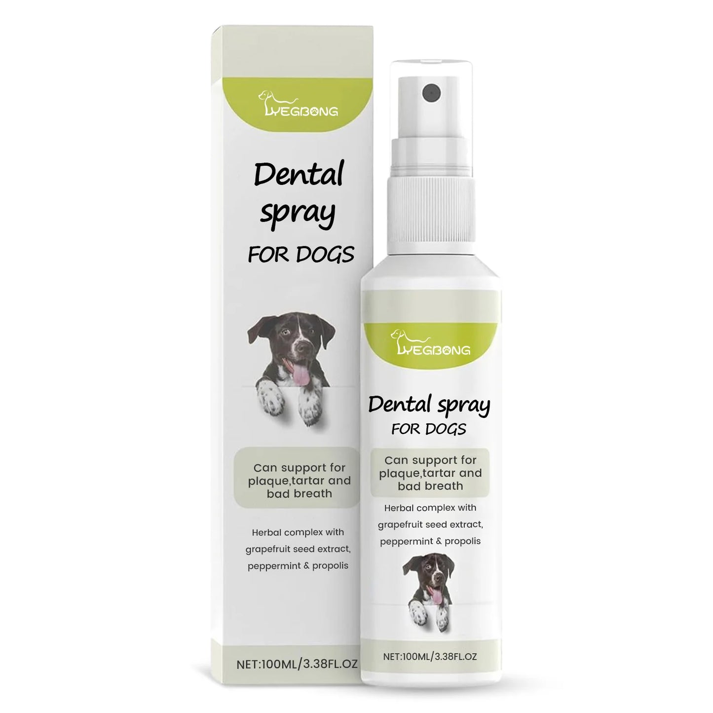 Pet Oral Cleaning Spray Mouth Tartar Plaque Clean Kitten Bad Breath Removal Dntal Calculus Prevention Cat Breath Freshen Liquid