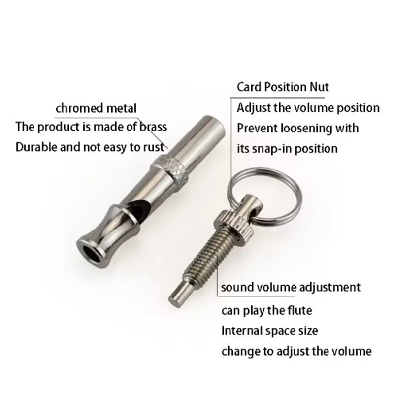Sifflet pour chien pour arrêter d'aboyer, contrôle des aboiements, entraînement pour chiens, sifflet dissuasion, entraînement ré