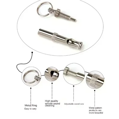 Sifflet pour chien pour arrêter d'aboyer, contrôle des aboiements, entraînement pour chiens, sifflet dissuasion, entraînement ré