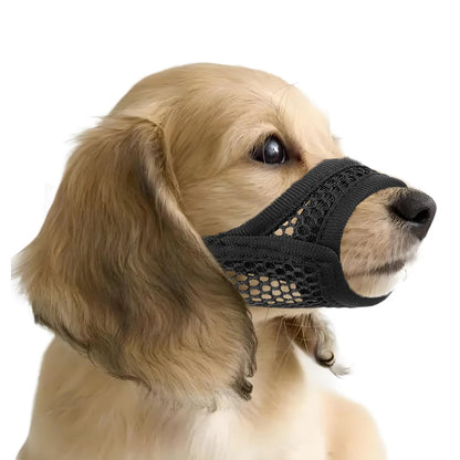 〔CC11〕Mesh Muzzle For Short Snout And Small Medium Dogs Anti-Biting, Focus On Brachycephalic Dogs Like Chihuahua Pomeranian