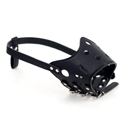 Soft Leather Anti-bite Adjustable Secure Adjustable & Breathable Small Large Dogs Muzzle Mask Pet Muzzles Chiens Pet Supplies