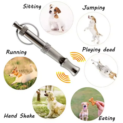 Sifflet pour chien pour arrêter d'aboyer, contrôle des aboiements, entraînement pour chiens, sifflet dissuasion, entraînement ré