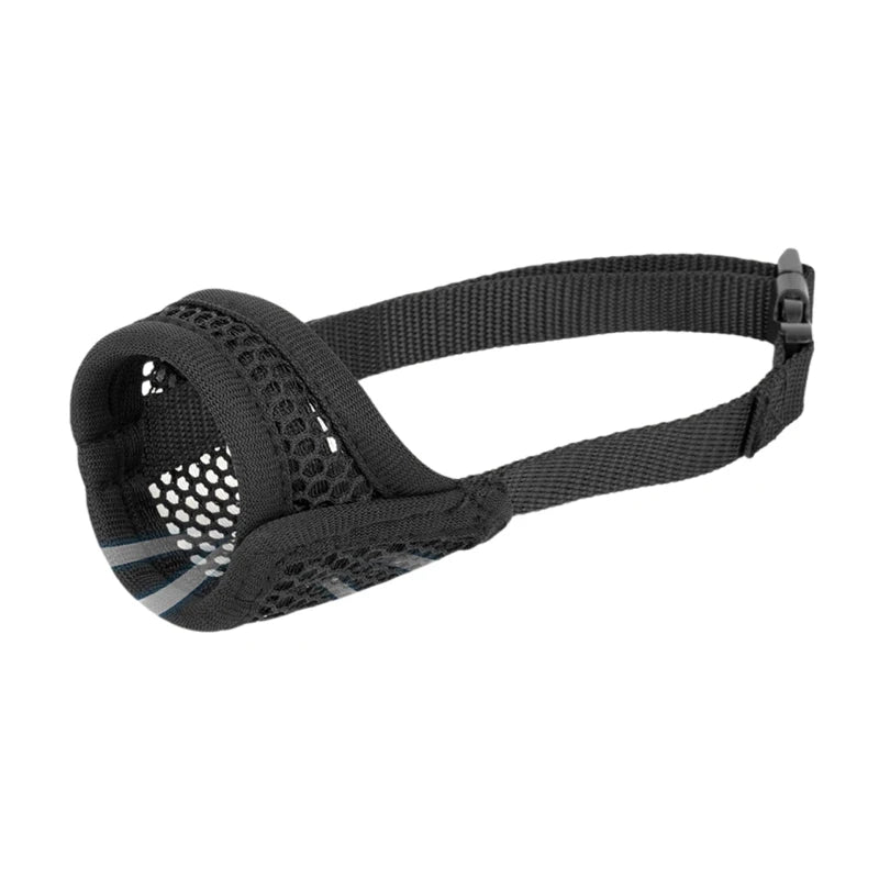 〔CC11〕Mesh Muzzle For Short Snout And Small Medium Dogs Anti-Biting, Focus On Brachycephalic Dogs Like Chihuahua Pomeranian