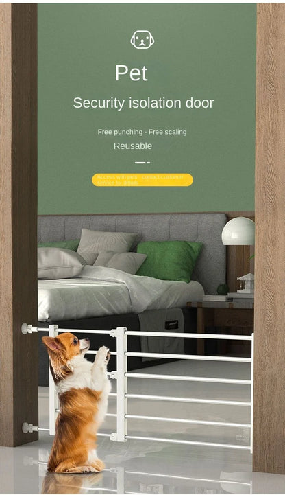 Pet Fence Barrier Gate Fence Cat & Dog Fence Indoor Fence For Medium & Small Dogs Prevents Dogs From Breaking Into Rooms