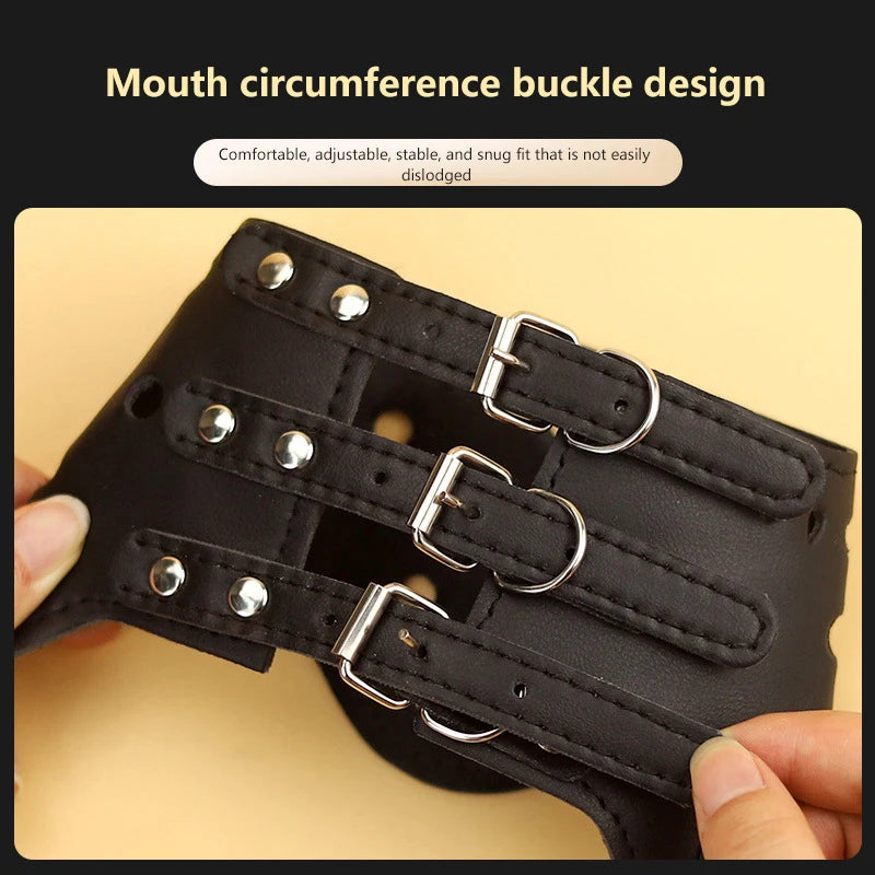 Soft Leather Anti-bite Adjustable Secure Adjustable & Breathable Small Large Dogs Muzzle Mask Pet Muzzles Chiens Pet Supplies